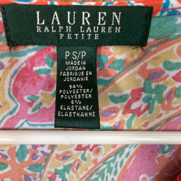 Lauren Ralph Lauren colorful sleeveless dress - Picture 2 of 2